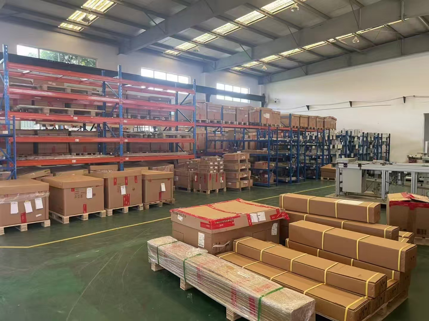 Aluminum alloy shaft coupling, heavy-duty design for processing machinery, refurbished